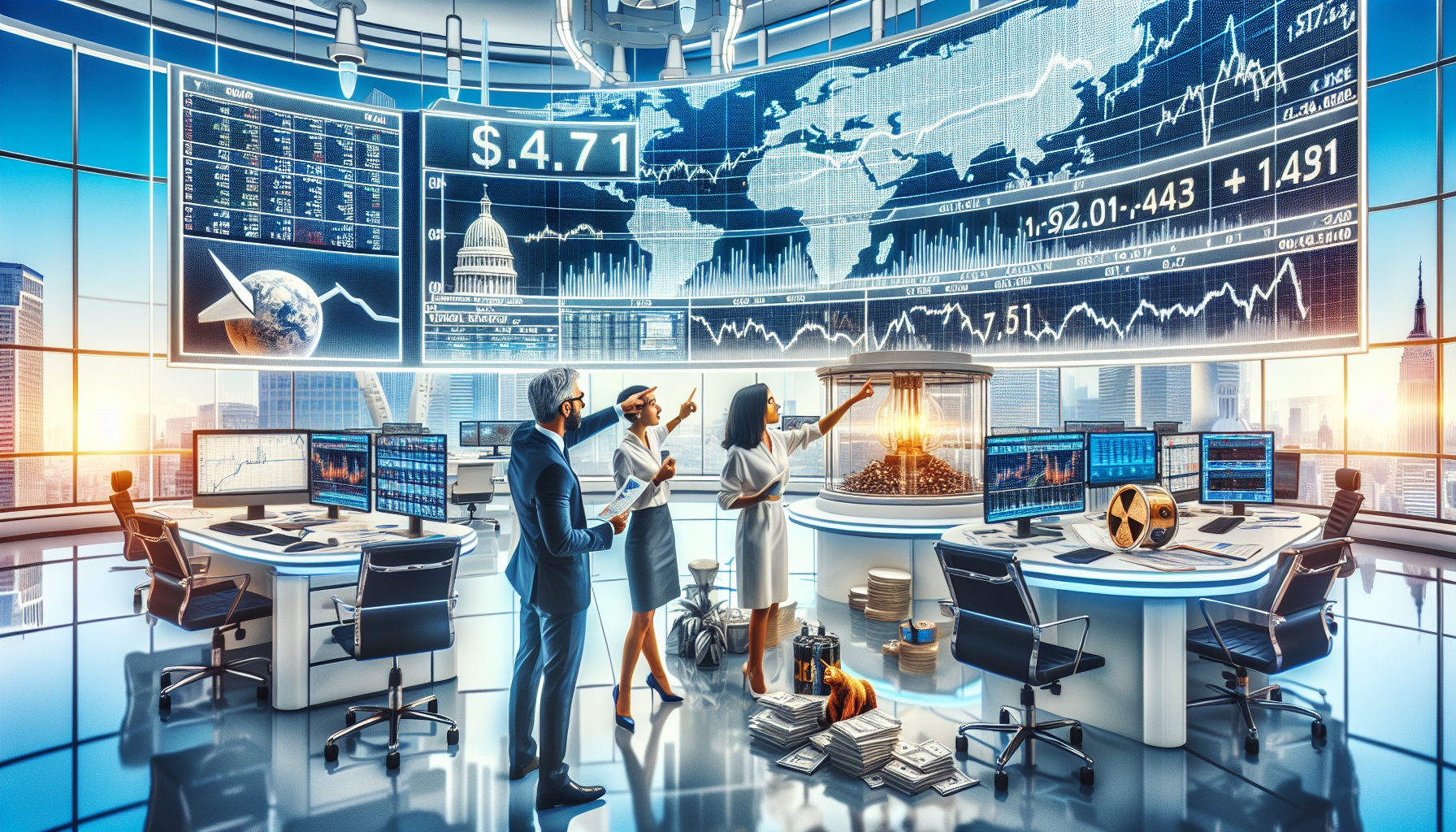 Monday, October 06, 2025 05:25 EST | Market Trends: Energy Stocks Surge, Gold Hits New Highs Amid Fiscal Concerns